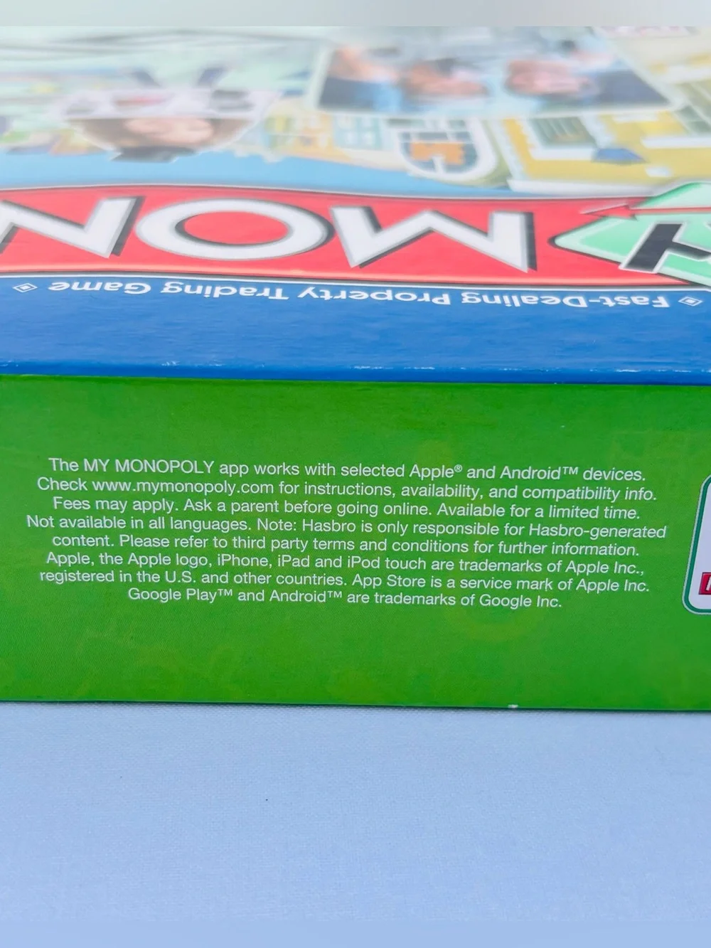 My Monopoly Family Board Game Personalized Customizable Version Hasbro 2014 New